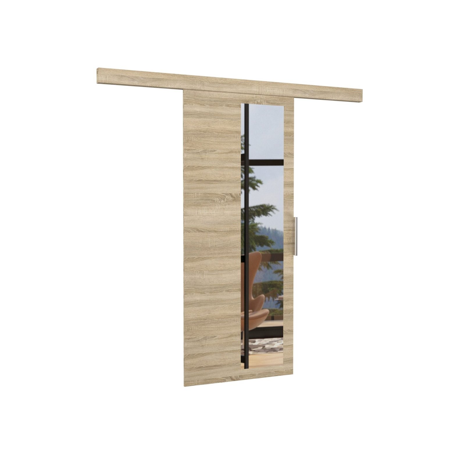 MALTA 96 Sonoma ADRK wall-mounted sliding door