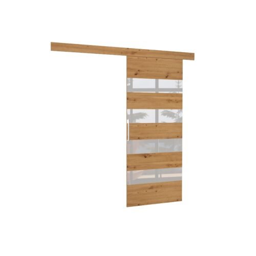 MILOU 86 Artisan ADRK wall-mounted sliding door
