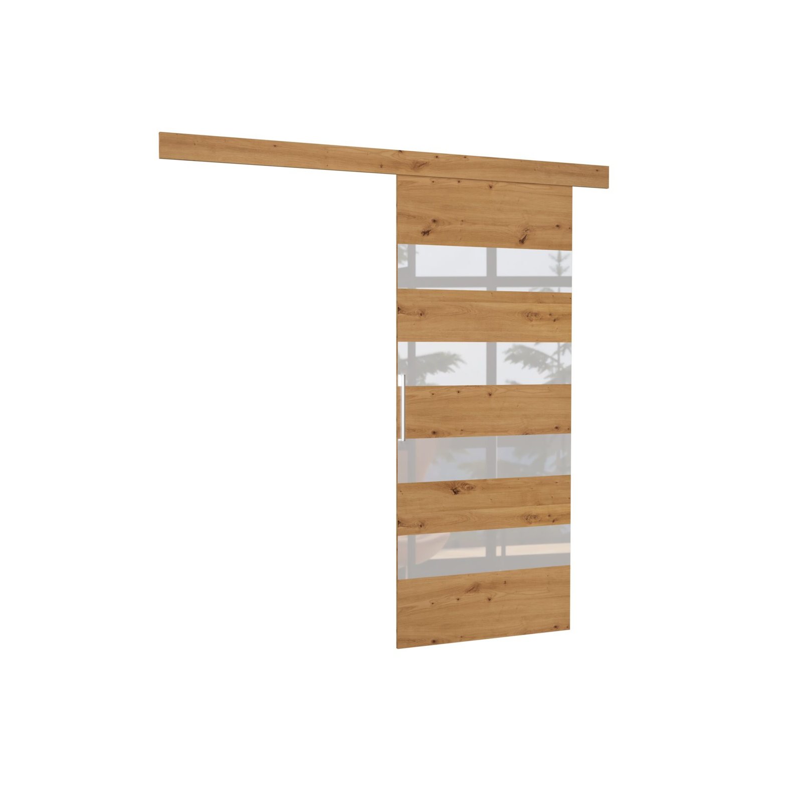 MILOU 96 Artisan ADRK wall-mounted sliding door