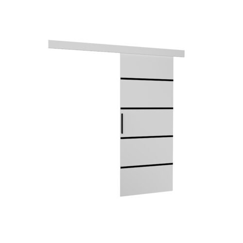 Wall sliding door MUSCHU 86 White ADRK