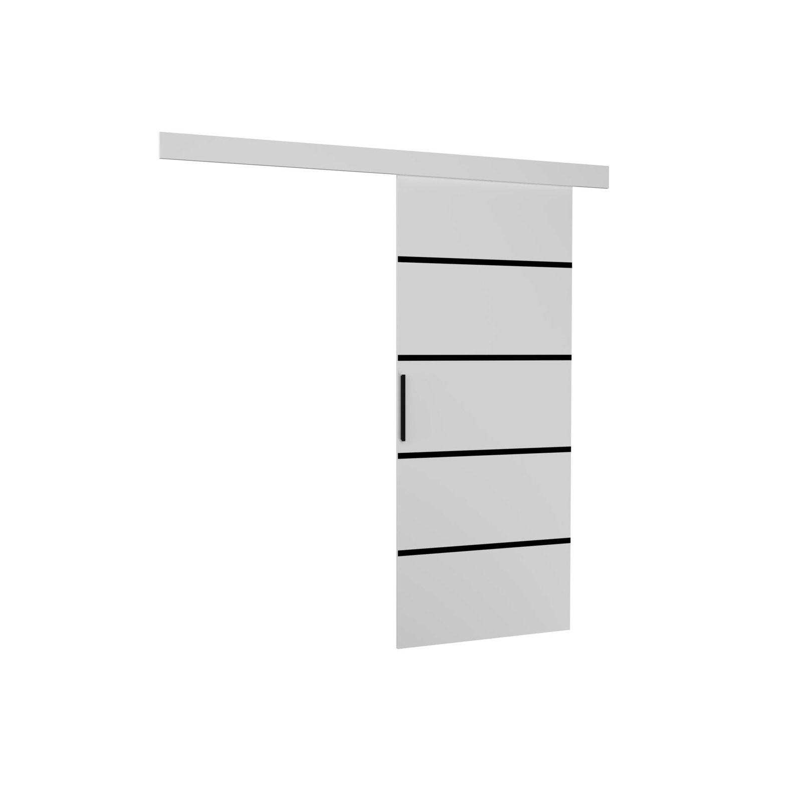 Wall sliding door MUSCHU 86 White ADRK