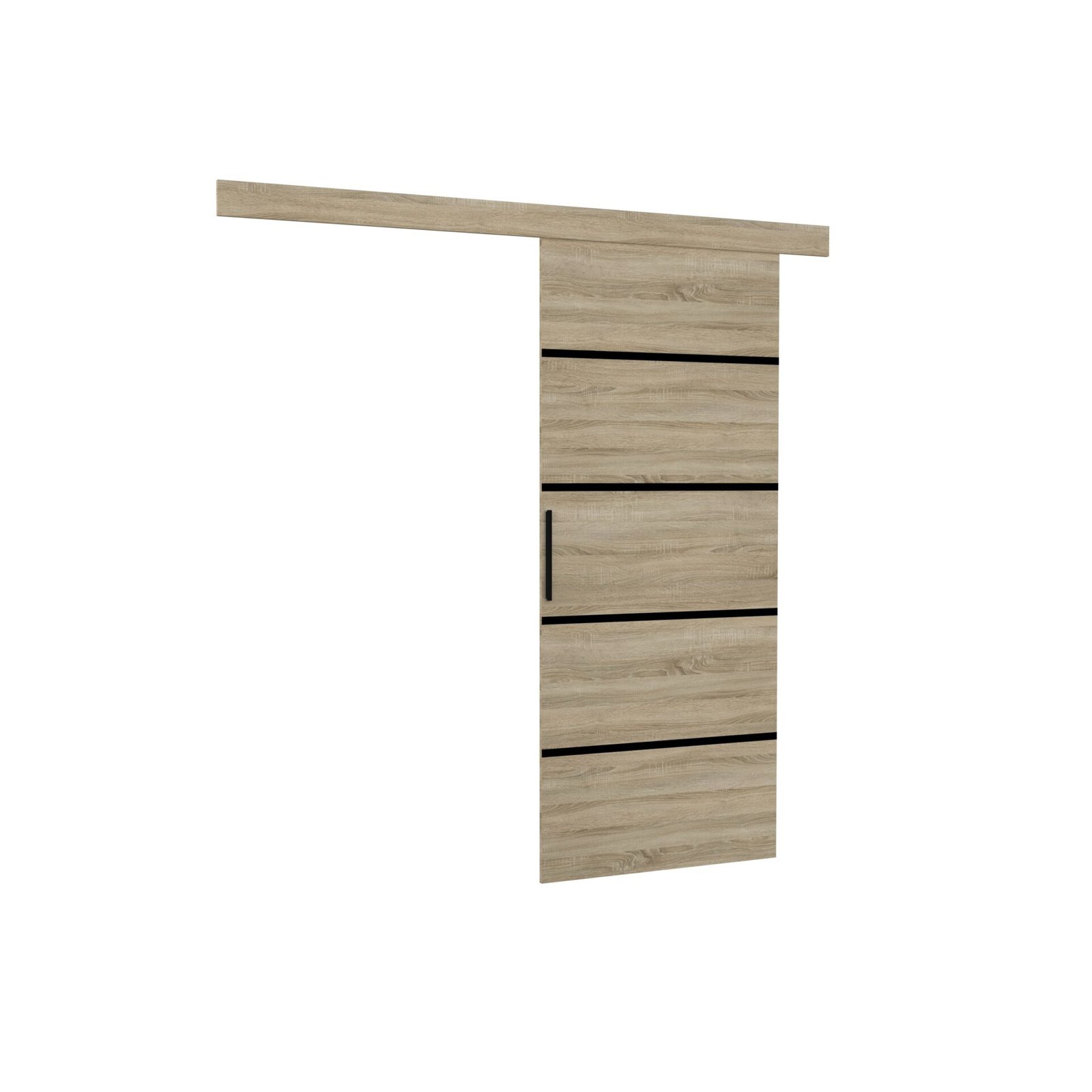 MUSCHU 86 Sonoma ADRK wall-mounted sliding door