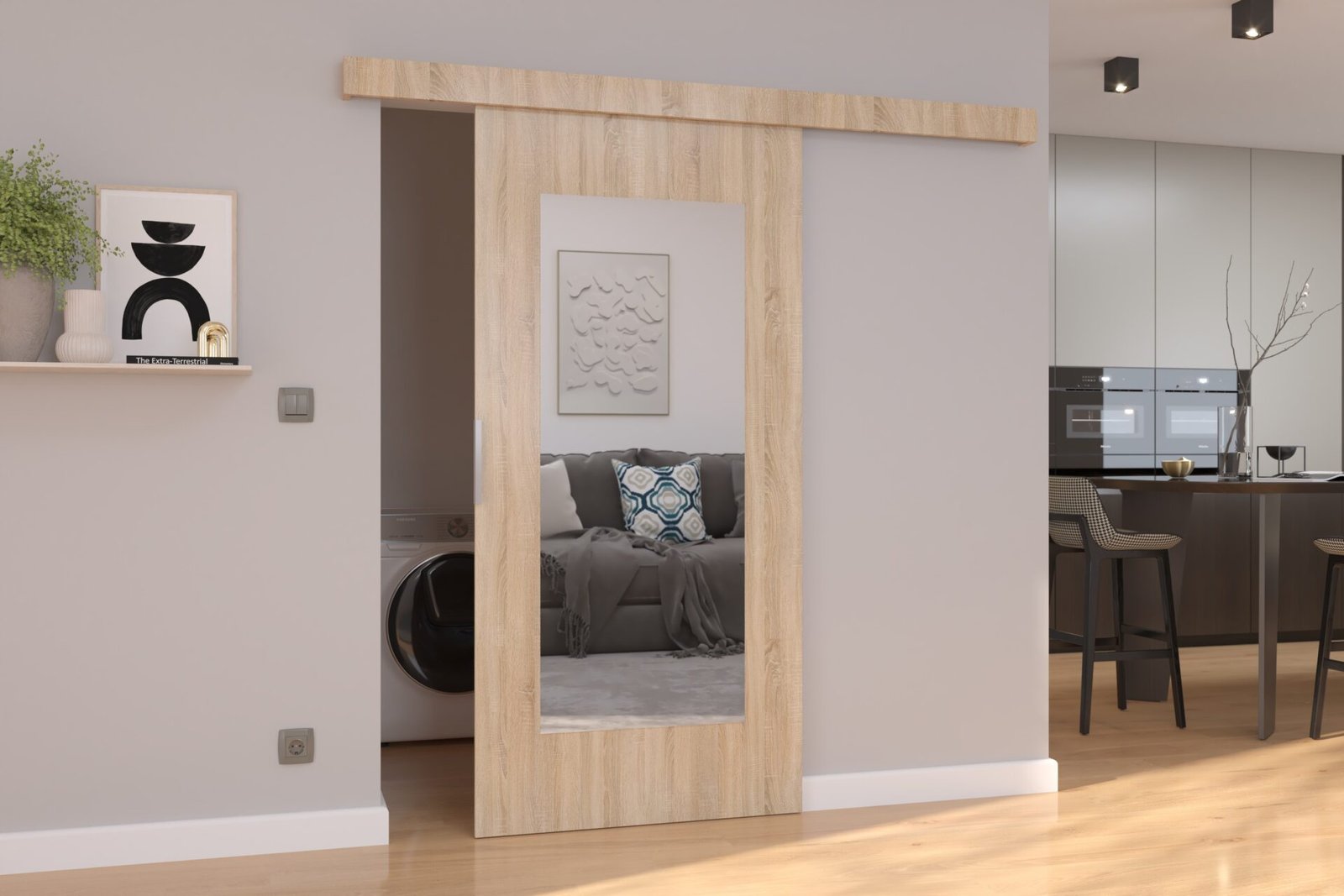 NELA 106 Sonoma ADRK wall-mounted sliding door - Image 2