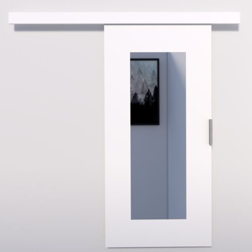 Wall sliding door NELA 96 White ADRK
