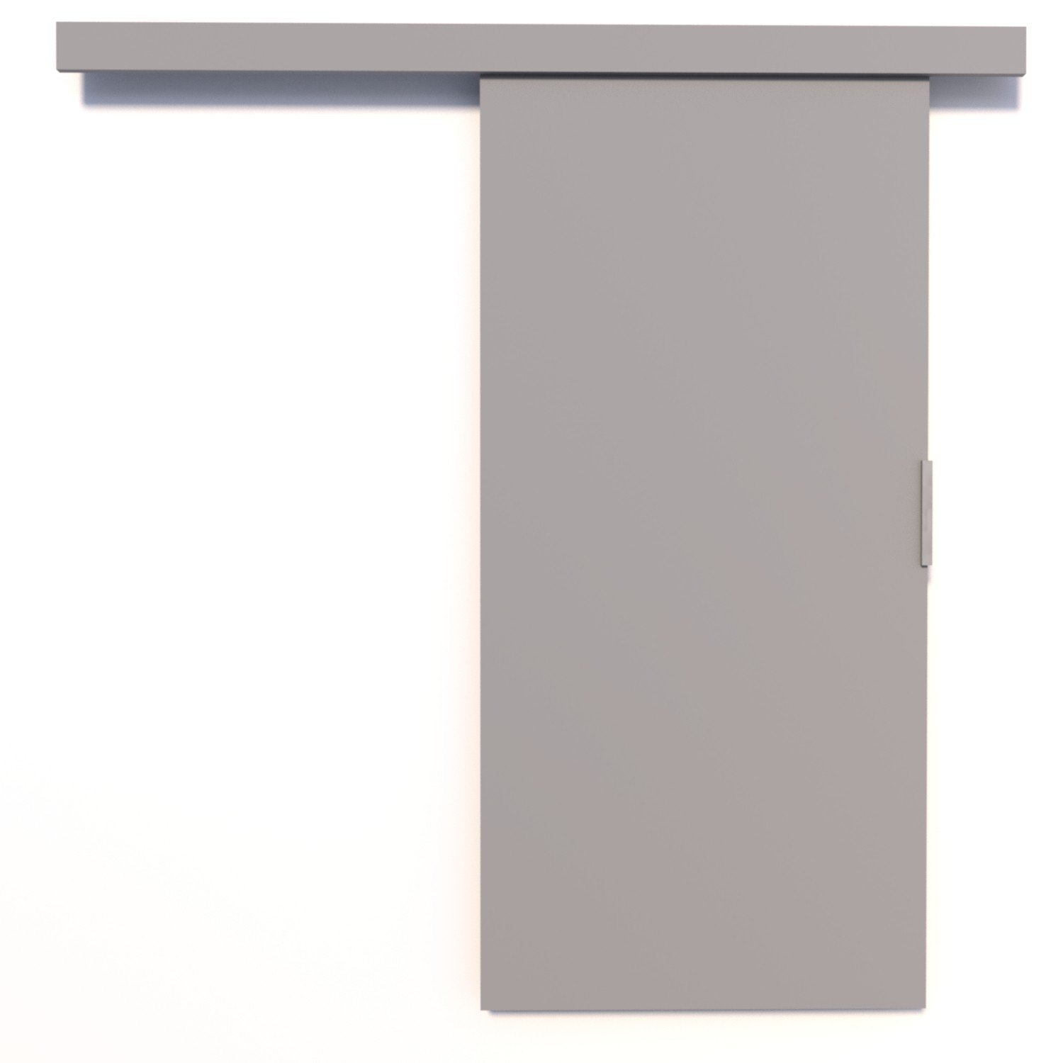 PIXI 86 grey ADRK wall-mounted sliding door