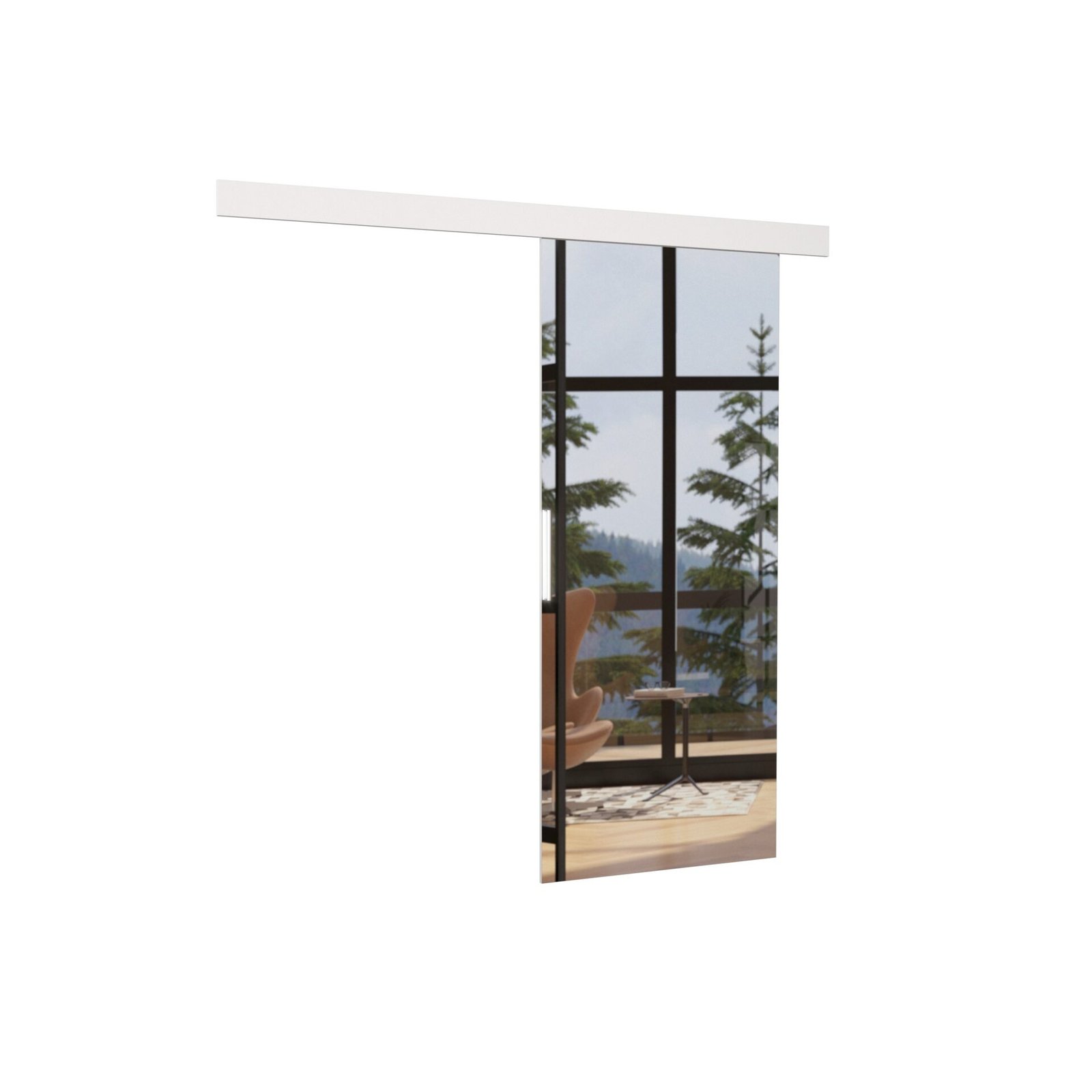TESS 86 white ADRK wall-mounted sliding door