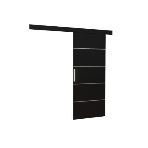 TONY 86 black ADRK wall-mounted sliding door