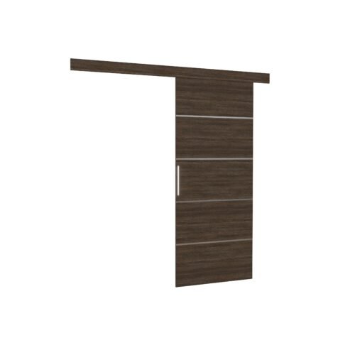 TONY 86 wall-mounted sliding door chocolate color ADRK