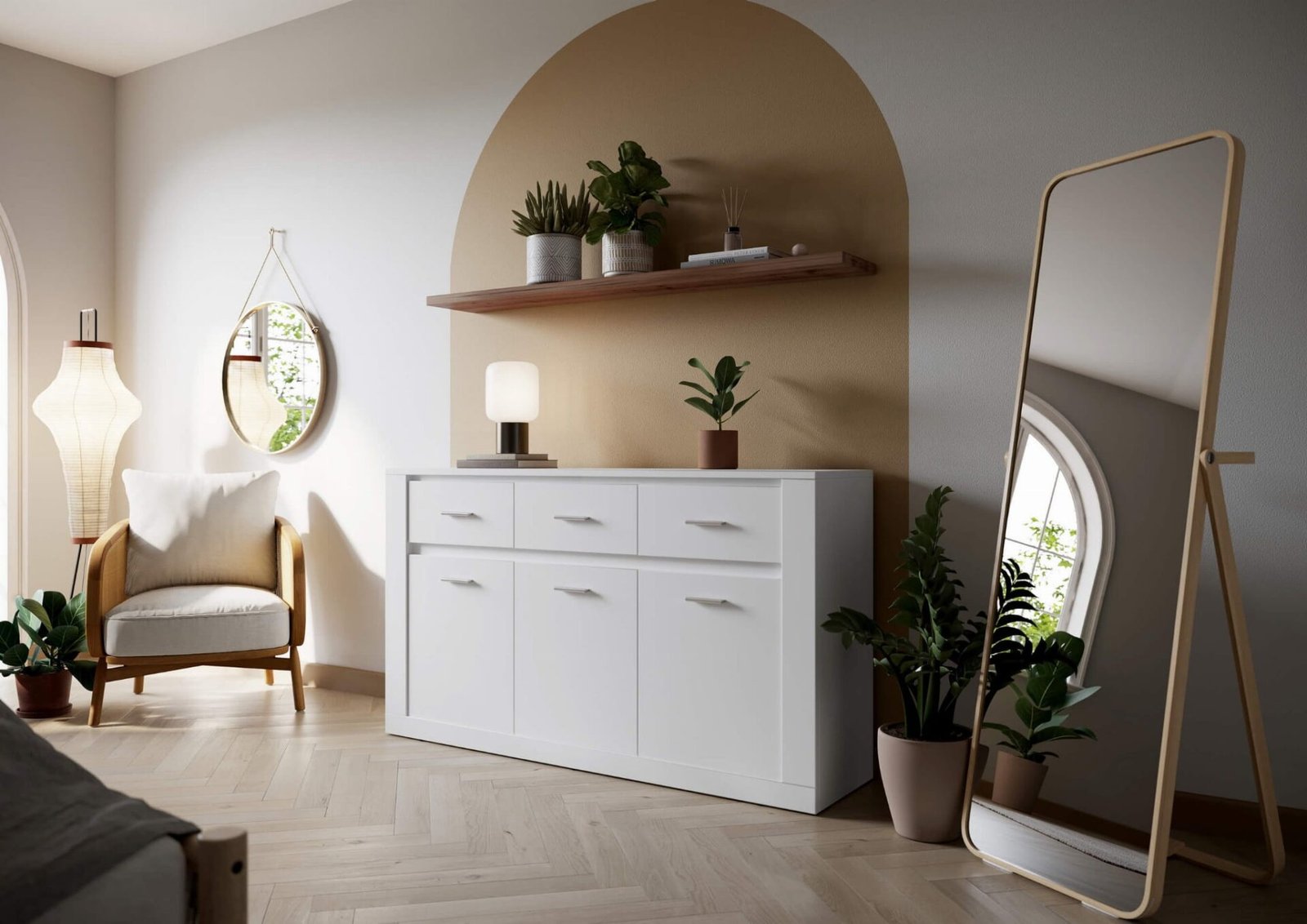 ARTI AR-09 chest of drawers, white - Image 2