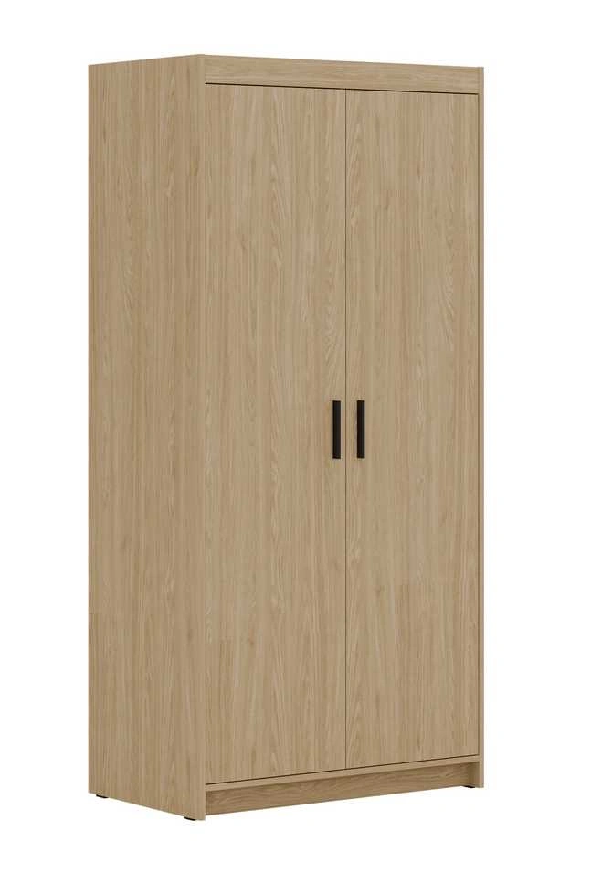 Elena 2D wardrobe, oiled oak