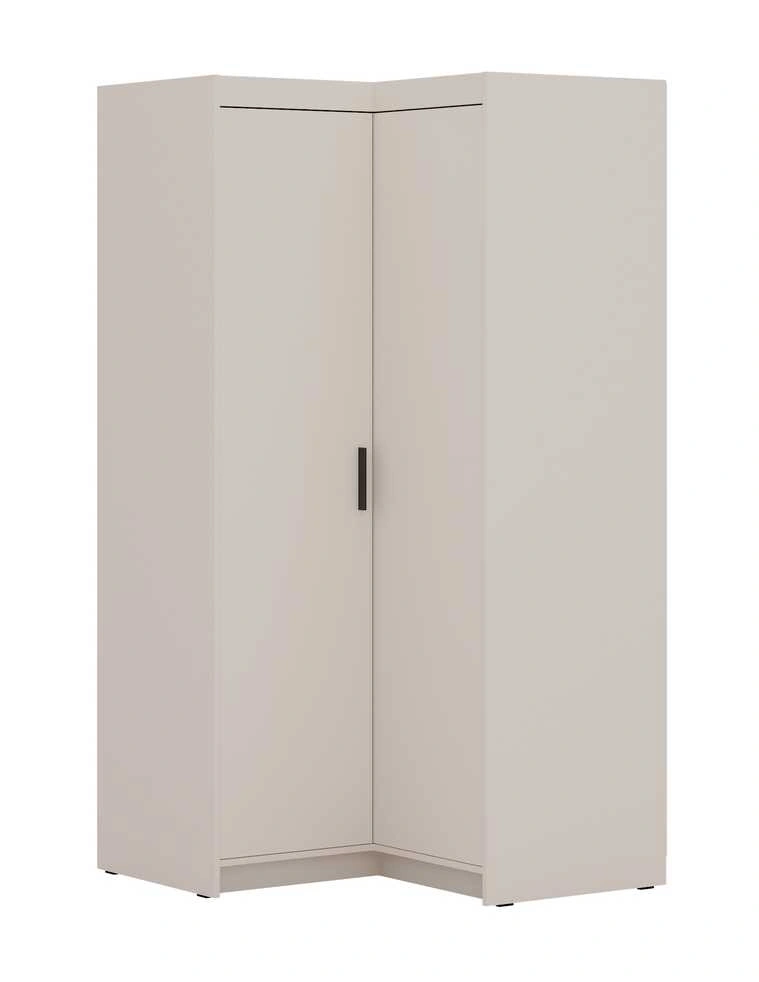 Elena corner wardrobe 2D NAR beige