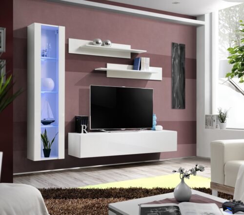 Fly G2 wall cabinet white/white glossy ASM