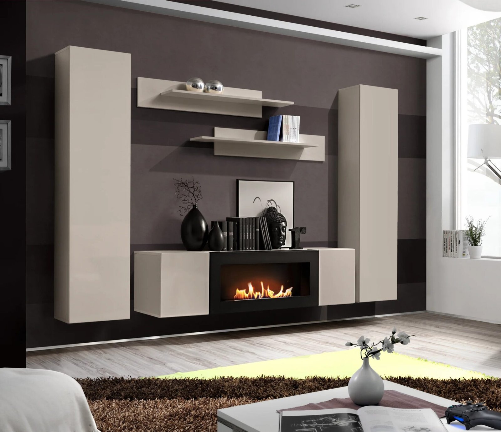 FLY M1 wall cabinet CASHMERE ASM