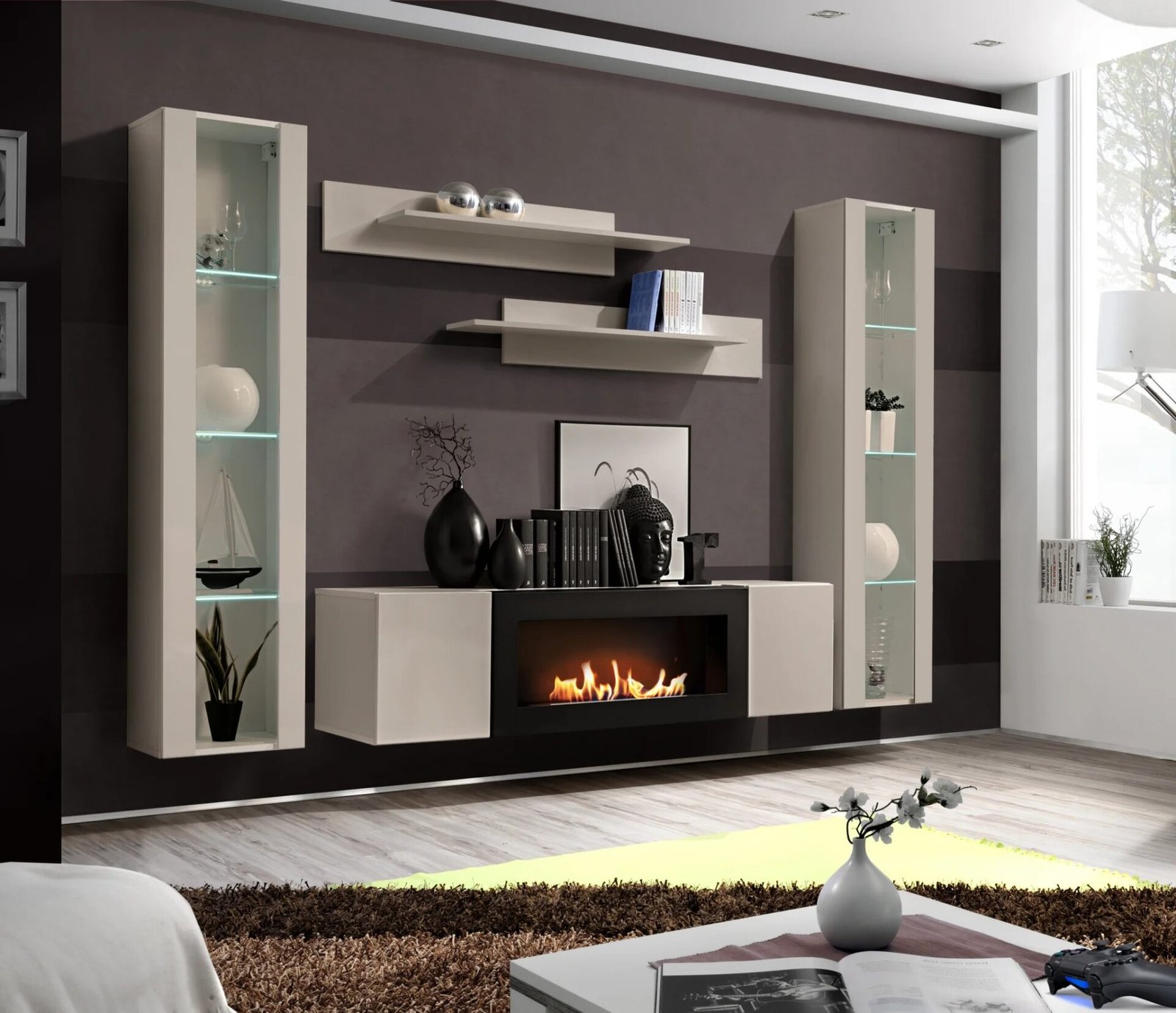 FLY M2 wall cabinet CASHMERE ASM