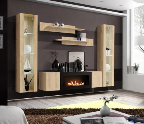 FLY M2 Hickory Jackson ASM wall cabinet