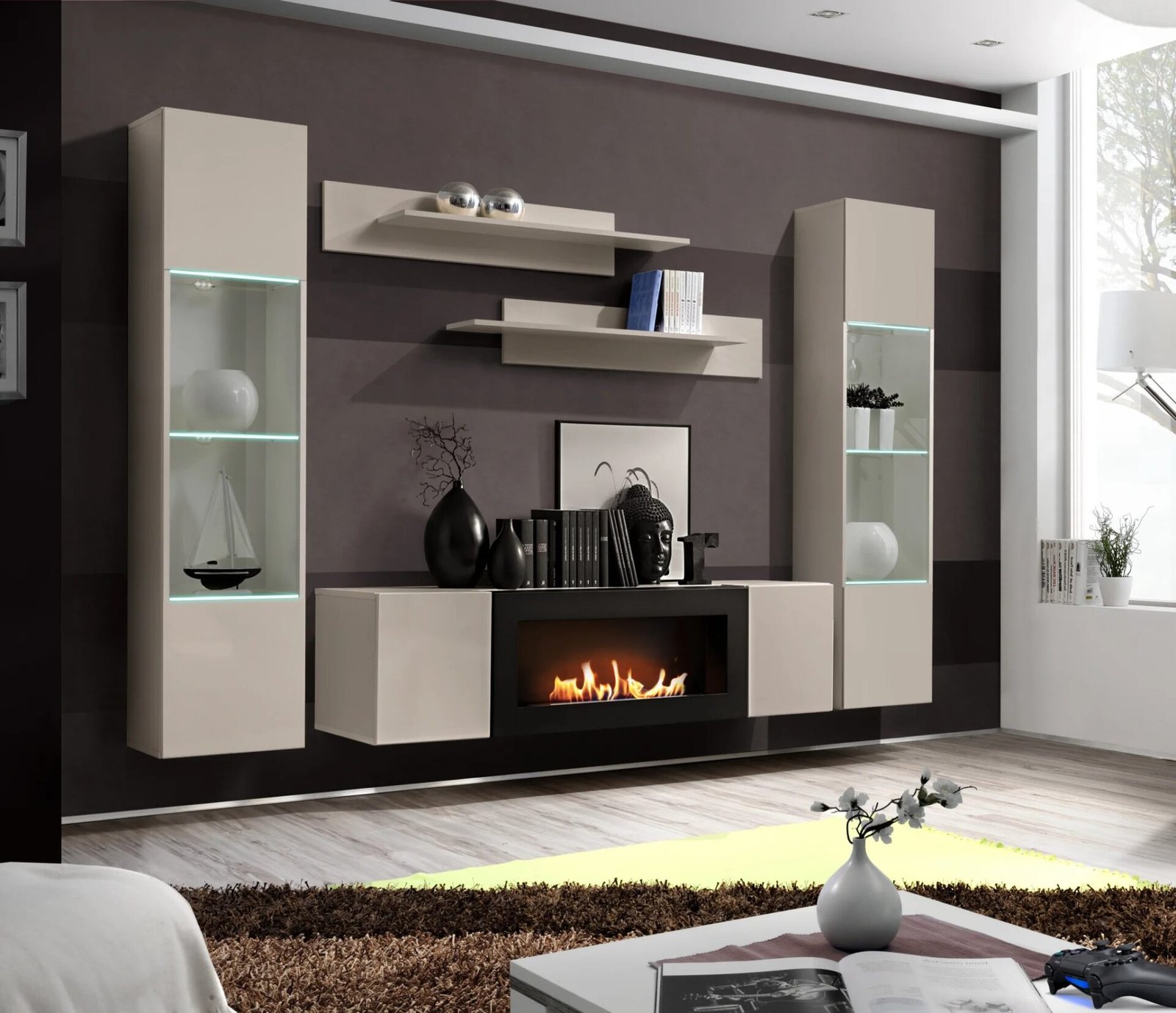 FLY M3 wall cabinet CASHMERE ASM