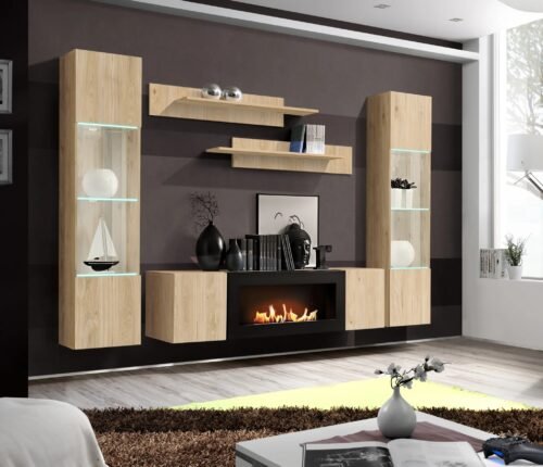FLY M3 Hickory Jackson ASM wall cabinet