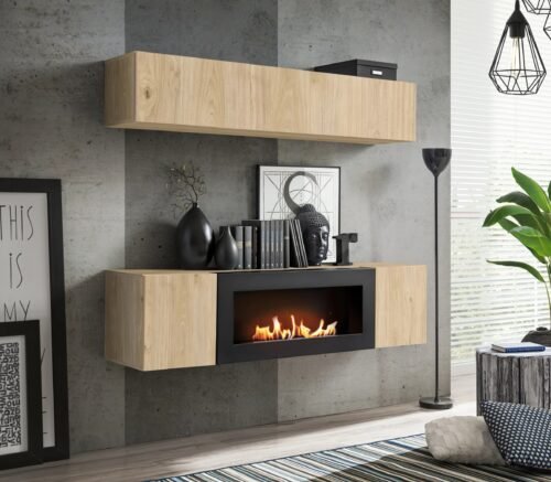 FLY N1 Hickory Jackson ASM wall cabinet