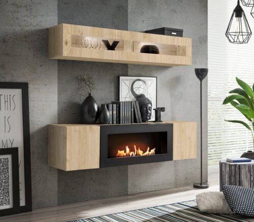 FLY N2 Hickory Jackson ASM wall cabinet