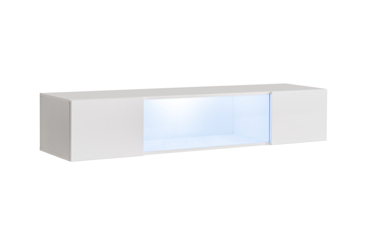 Fly display cabinet 52 white/white glossy ASM