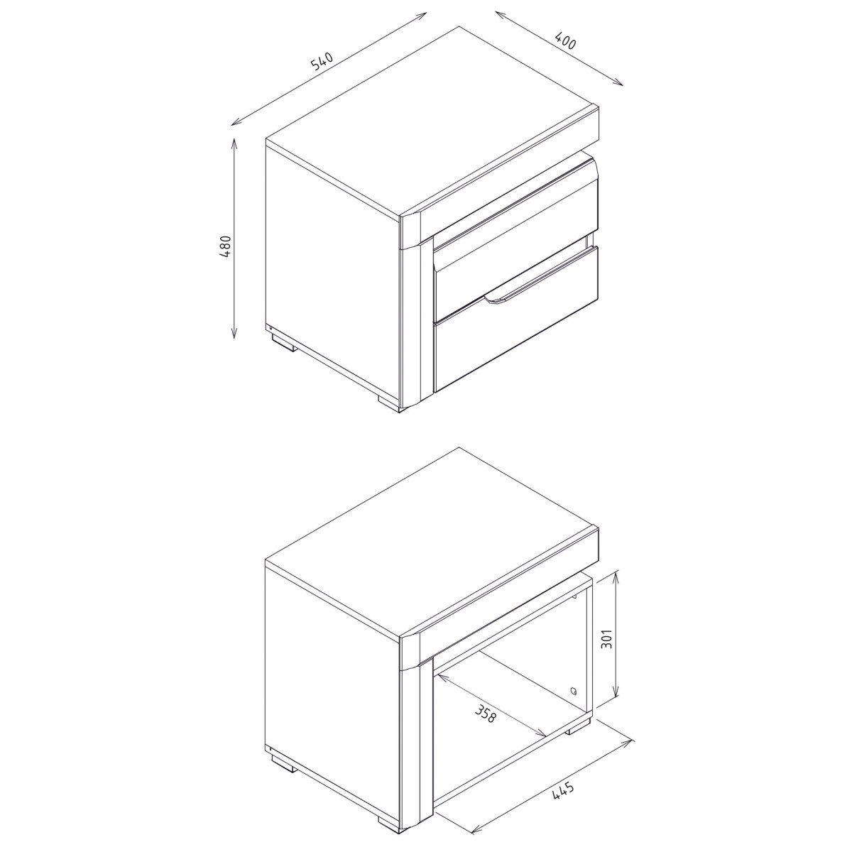 IRMA IM17 LEFT NIGHT STAND - Image 2