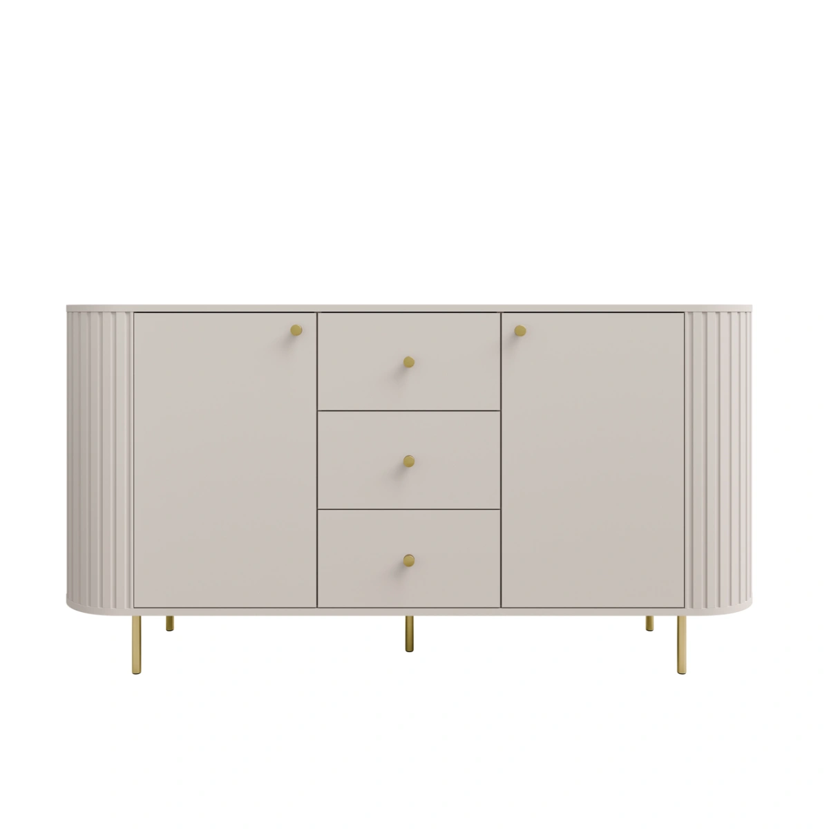 Chest of drawers 2F 3S with drawers 823 Oval beige - Image 2