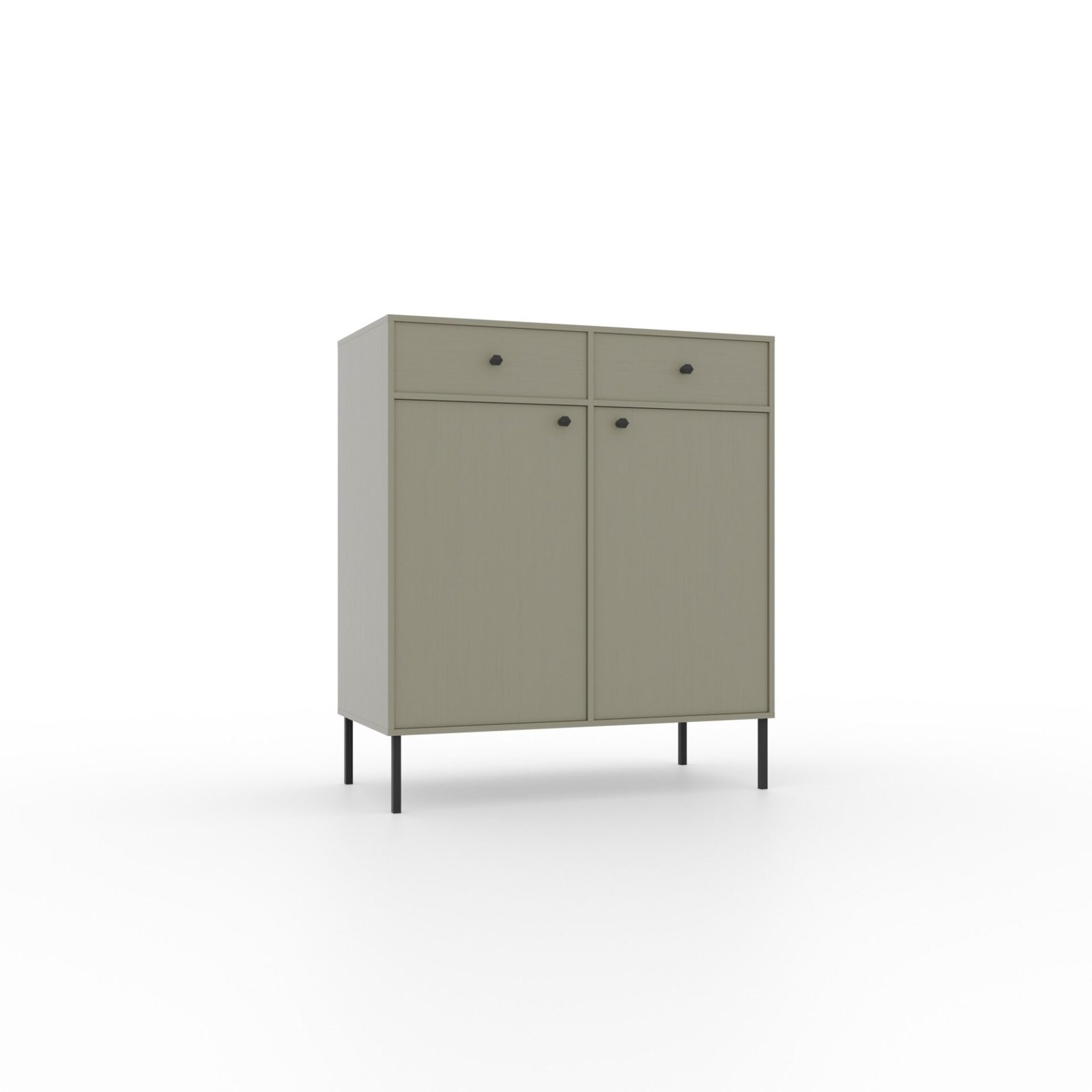 Chest of drawers 2D 2S Tili Eucalyptus ADRK