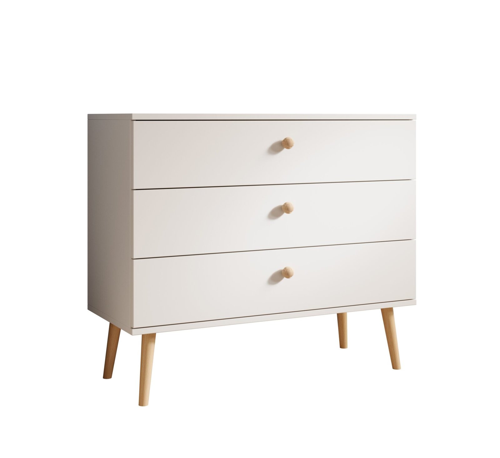 Beni chest of drawers, white, ADRK