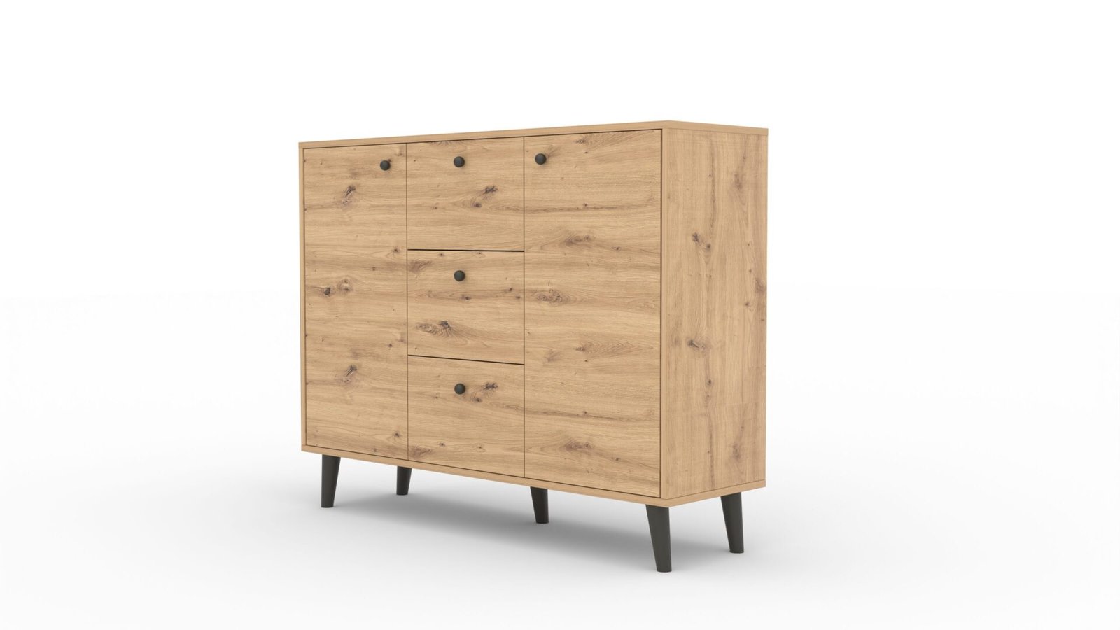 BESA Artisan chest of drawers/black ADRK