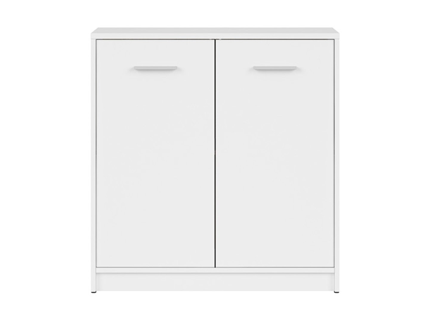 NEPO PLUS two-door chest of drawers, 80 cm, white - Image 2