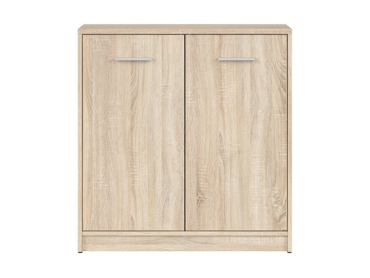 NEPO PLUS two-door chest of drawers 80 cm, Sonoma oak - Image 2