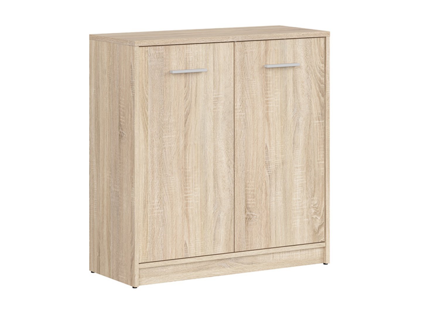 NEPO PLUS two-door chest of drawers 80 cm, Sonoma oak