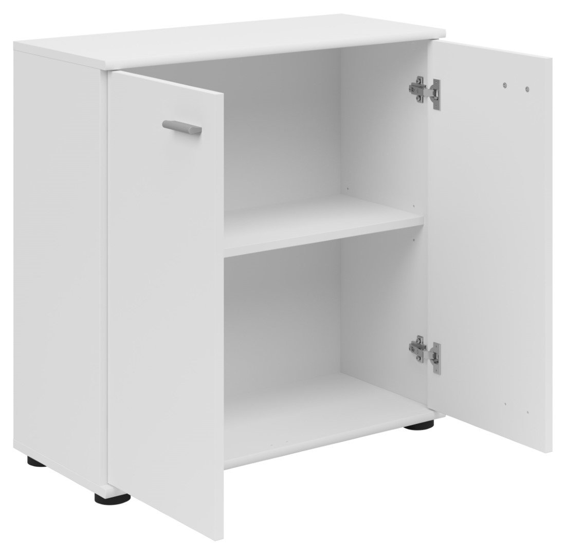NOEDA two-door chest of drawers, 71 cm, white - Image 2