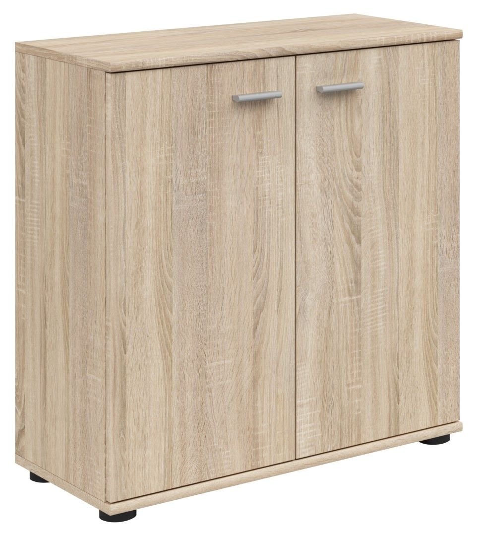NOEDA two-door chest of drawers 71 cm, Sonoma oak
