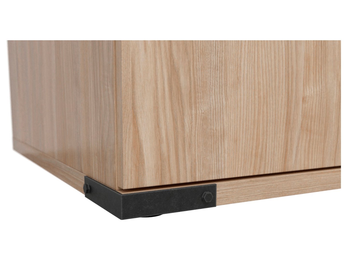 Two-door chest of drawers with three drawers LARA 130 cm Belarusian ash - Image 4