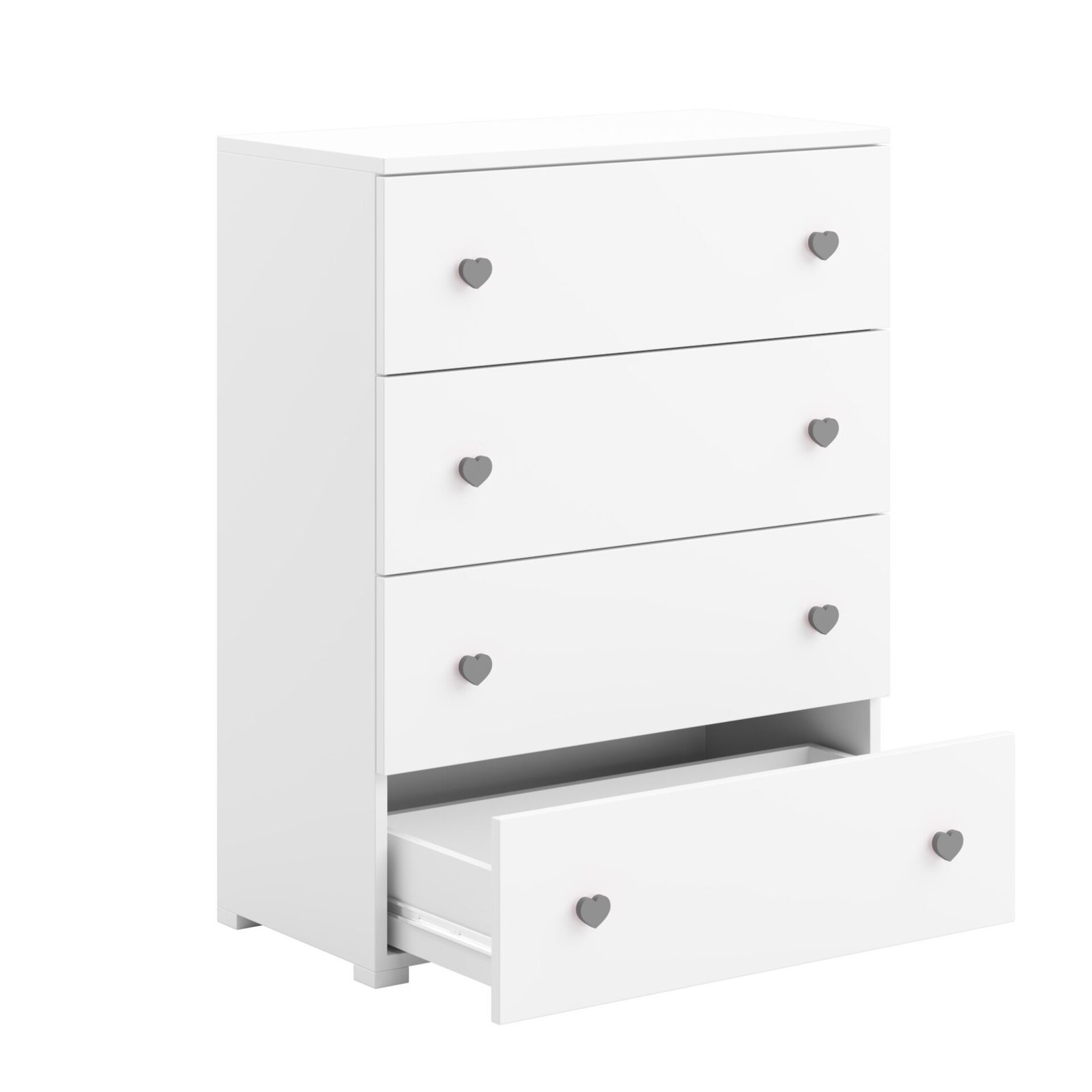 ELZA chest of drawers, white/grey, ADRK - Image 3