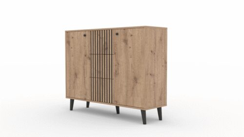 IKA Artisan chest of drawers/black ADRK