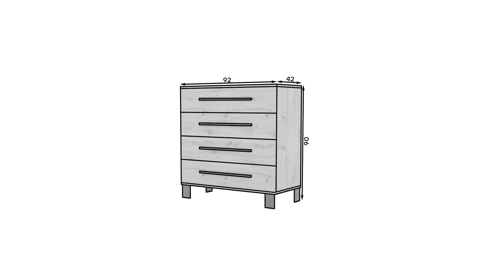 MALEN Artisan ADRK chest of drawers - Image 3