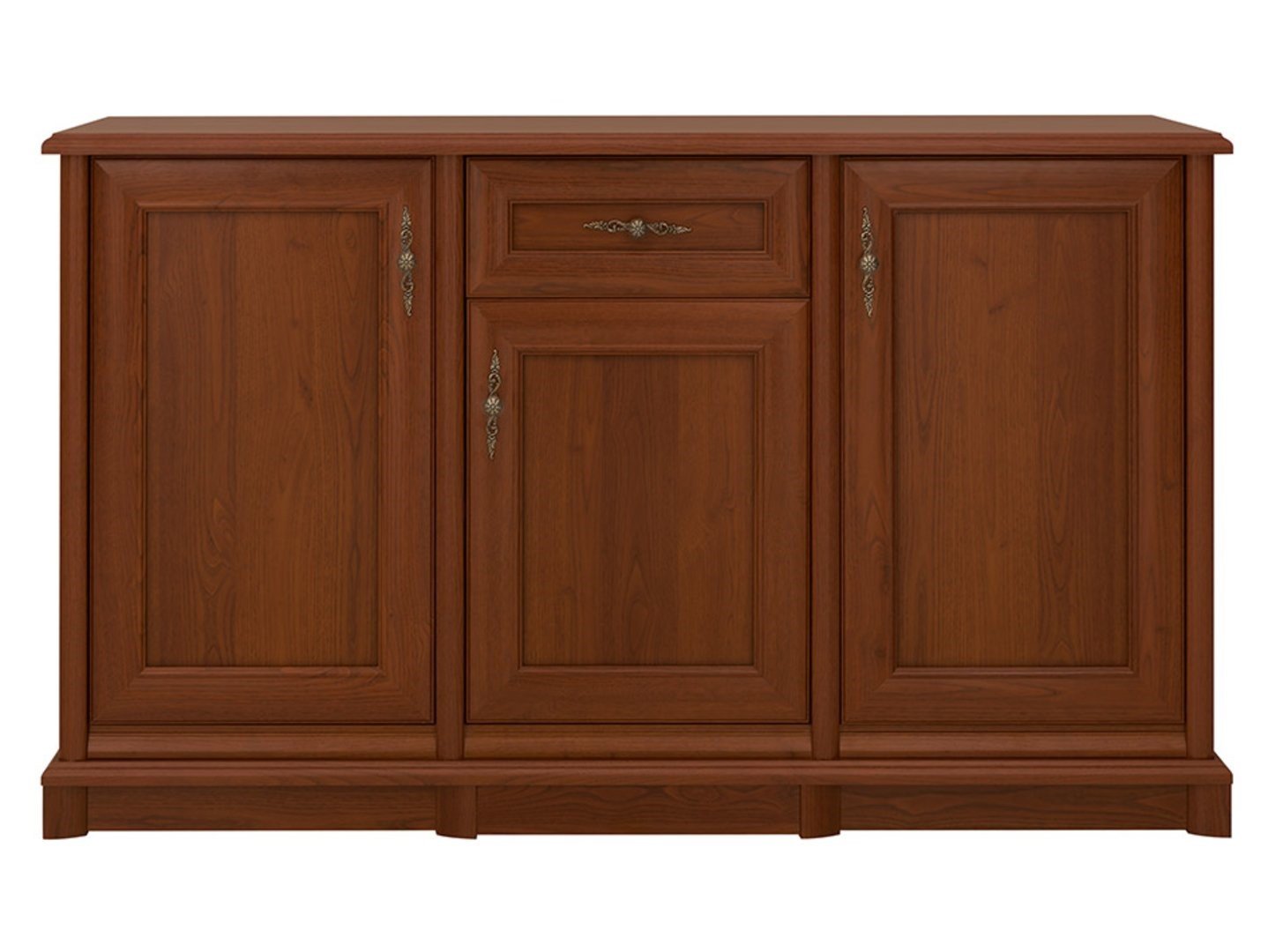 KENT three-door chest of drawers, 153 cm, chestnut - Image 2