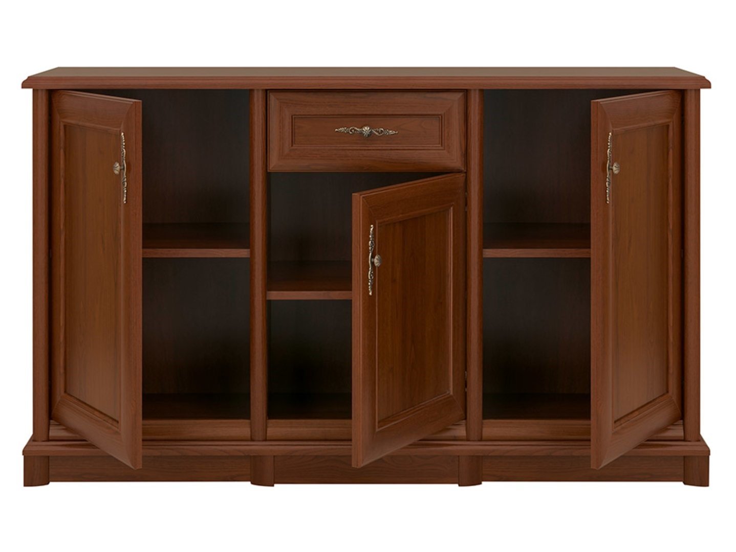 KENT three-door chest of drawers, 153 cm, chestnut - Image 3