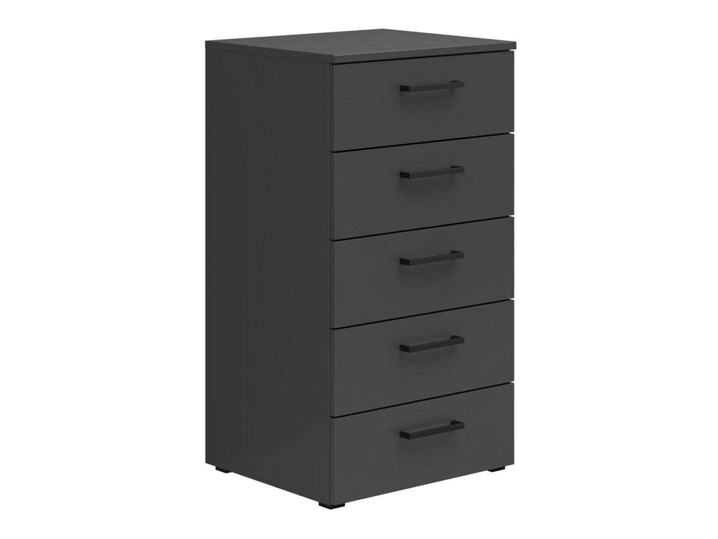 Chest of drawers with 5 drawers MultiDo 45 cm graphite color - Image 5