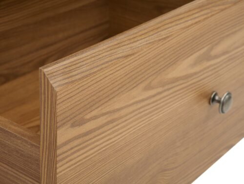 BERGEN chest of drawers with four drawers, 72 cm, Sibiu larch, gold