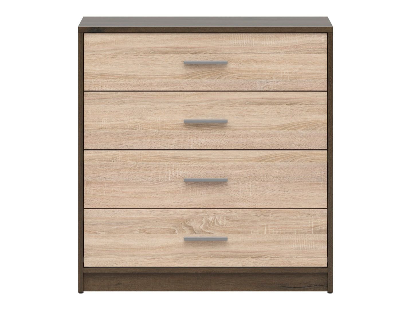 Chest of drawers with four drawers NEPO PLUS 80 cm noble oak/somona oak - Image 4