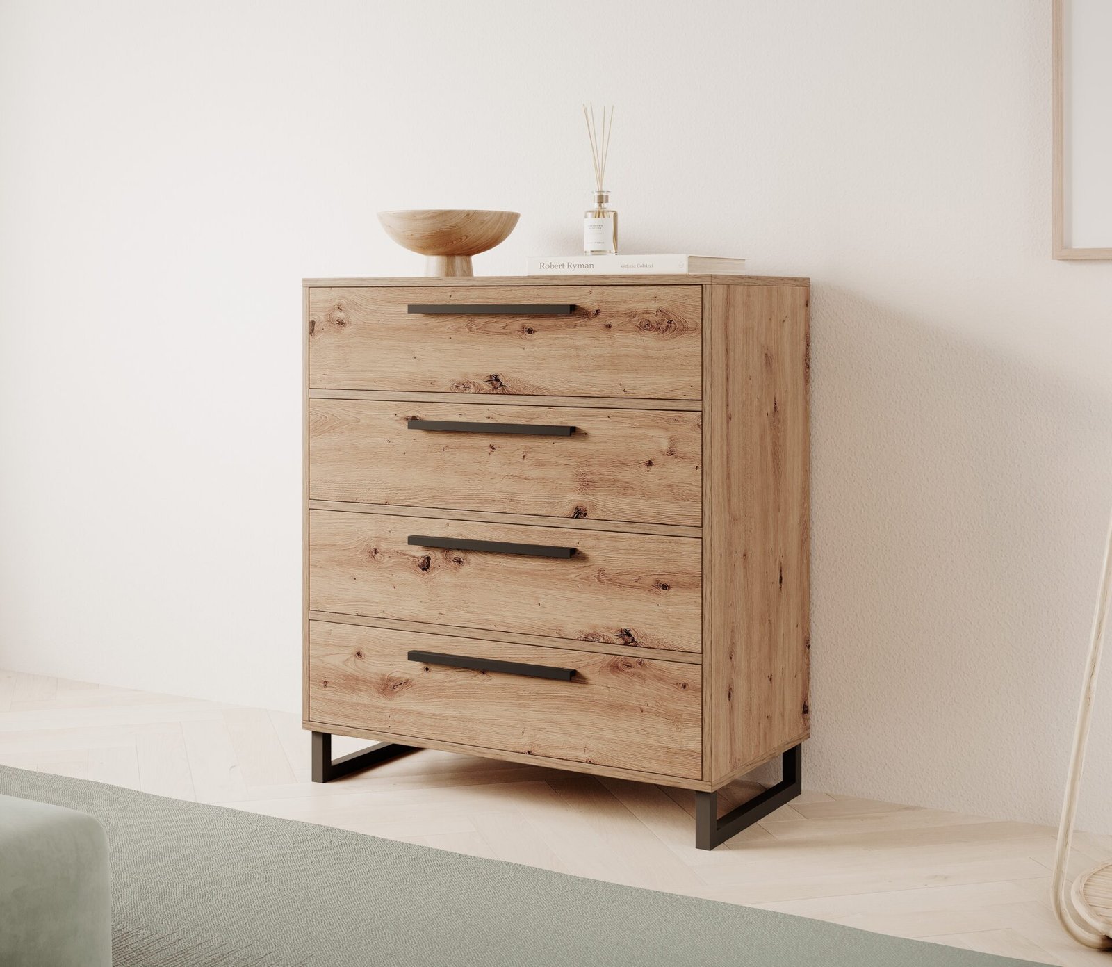 ARIA Artisan Dresser/Black ADRK - Image 2