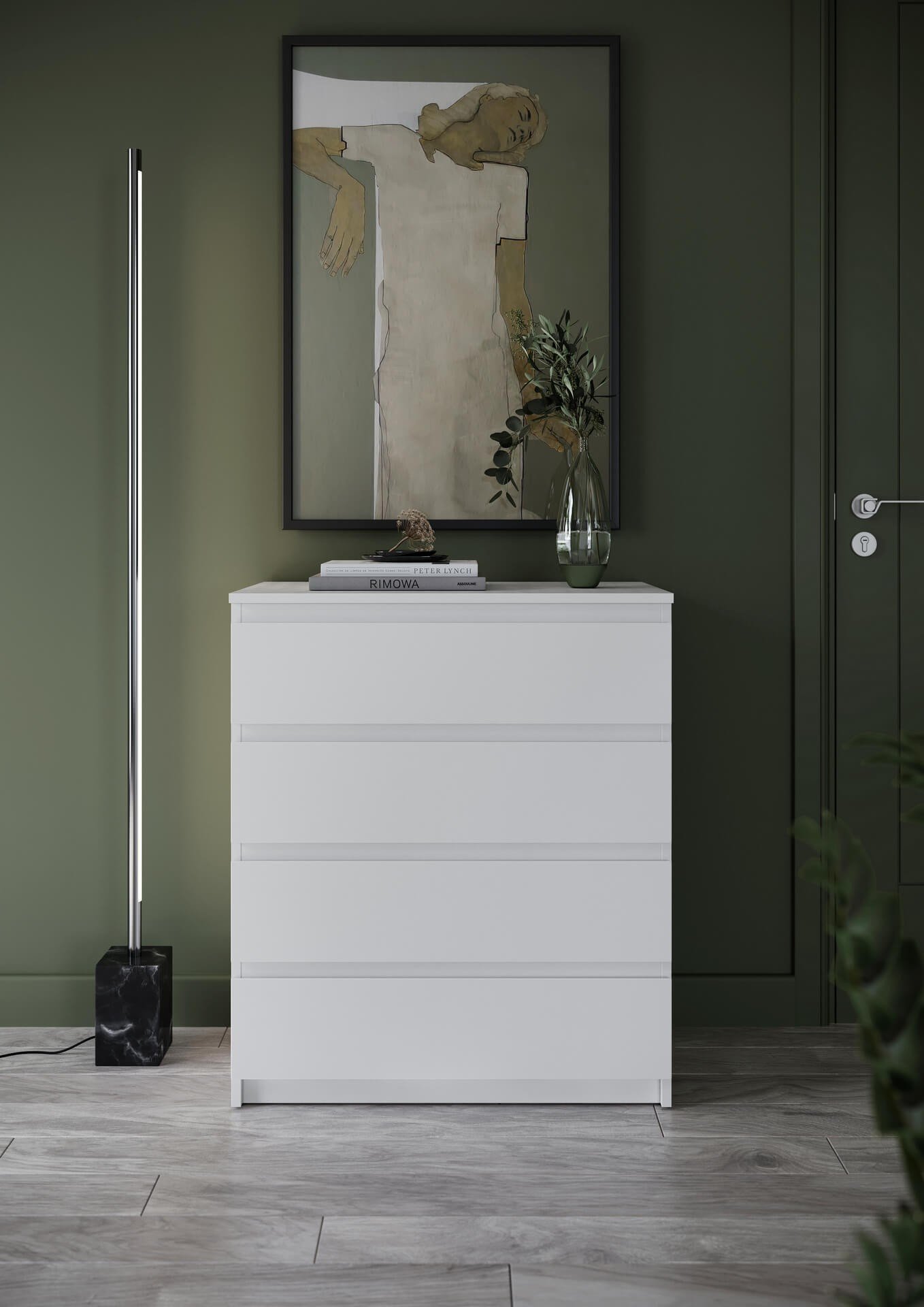IDEA ID-06 chest of drawers, white - Image 2