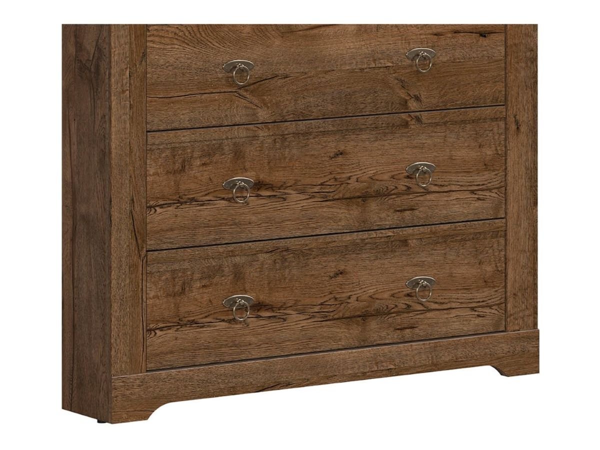 PATRAS chest of drawers 93 cm, dove oak color - Image 4