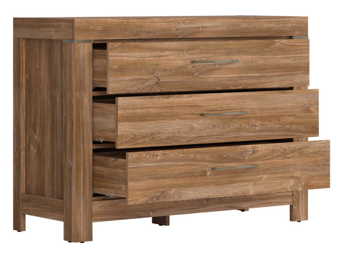 GENT chest of drawers 115 cm, Stirling oak - Image 3