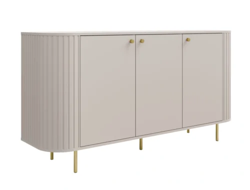 3F chest of drawers with cabinets 830 Oval beige