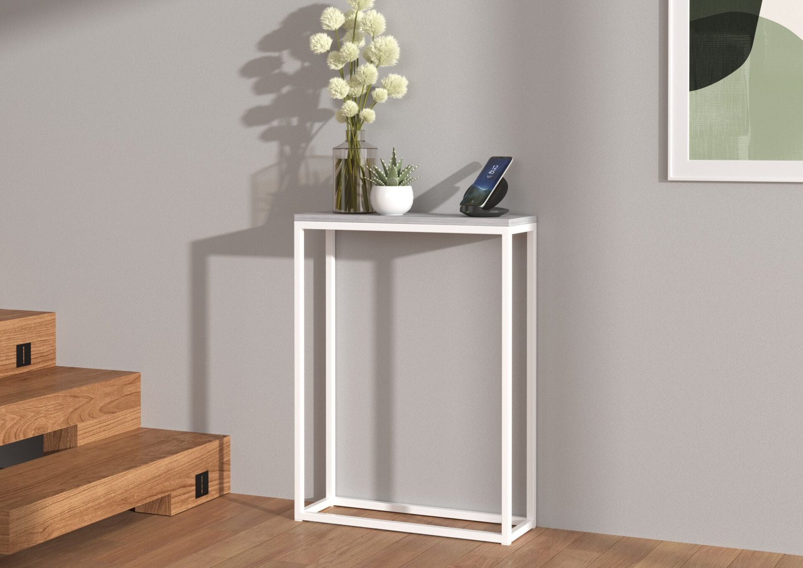 LUCAS console, white/concrete, ADRK - Image 2