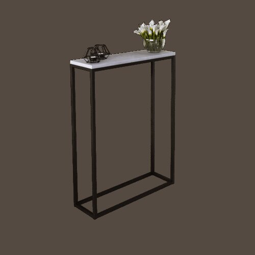 LUCAS console, black/concrete, ADRK